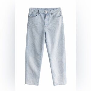 COS JEANS TAPERED HIGH RISE BLUE STRAIGHT LEG SIZE 28 (30x29)